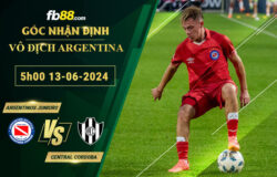 Fb88 soi kèo trận đấu Argentinos Juniors vs Central Cordoba
