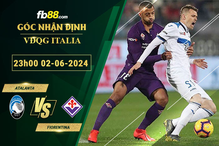Fb88 soi kèo trận đấu Atalanta vs Fiorentina