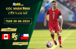 Fb88 soi kèo trận đấu Canada vs Chile