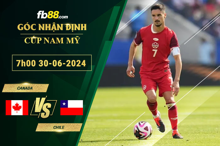 Fb88 soi kèo trận đấu Canada vs Chile