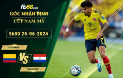 Fb88 bảng kèo trận đấu Colombia vs Paraguay
