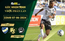 Fb88 bảng kèo trận đấu FC Haka vs Mariehamn