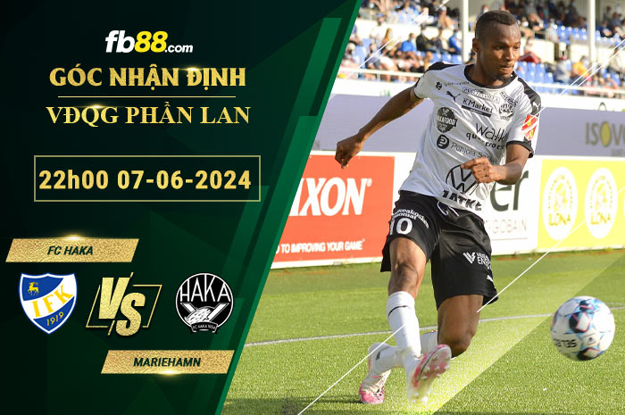 Fb88 bảng kèo trận đấu FC Haka vs Mariehamn