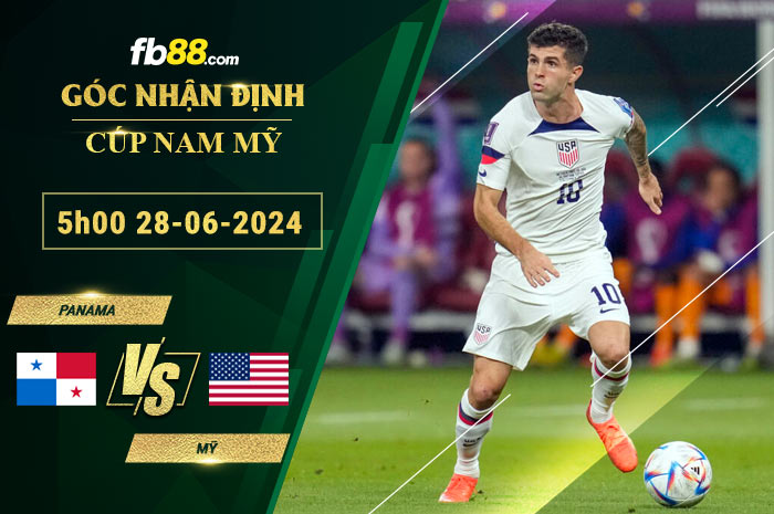 Fb88 bảng kèo trận đấu Panama vs Mỹ