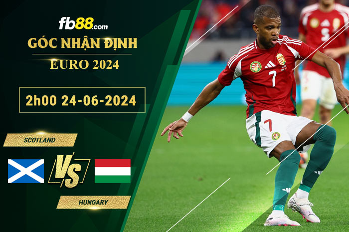 Fb88 bảng kèo trận đấu Scotland vs Hungary