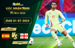 Fb88 soi kèo trận đấu Tây Ban Nha vs Georgia