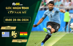 Fb88 soi kèo trận đấu Uruguay vs Bolivia
