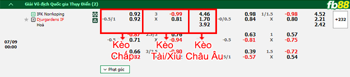 Fb88 bảng kèo trận đấu Norrkoping vs Djurgardens