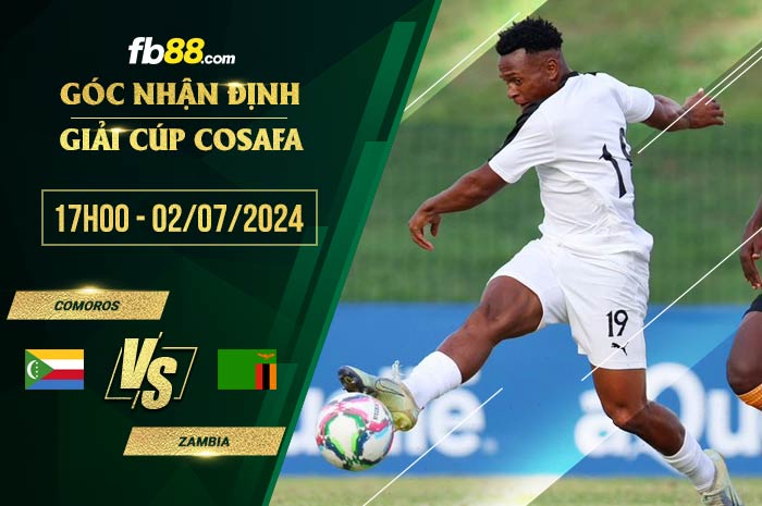 fb88-soi kèo Comoros vs Zambia