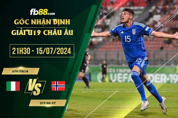 fb88-soi kèo U19 Italia vs U19 Na Uy