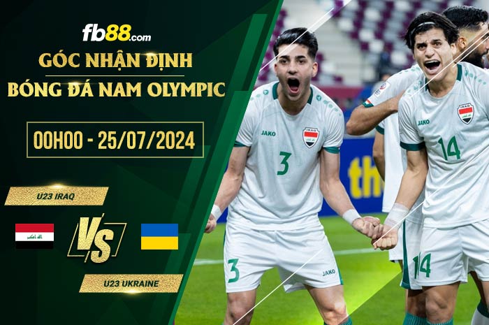 fb88-soi kèo U23 Iraq vs U23 Ukraine