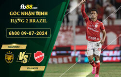 Fb88 soi kèo trận đấu Amazonas vs Vila Nova