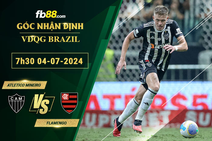 Fb88 soi kèo trận đấu Atletico Mineiro vs Flamengo
