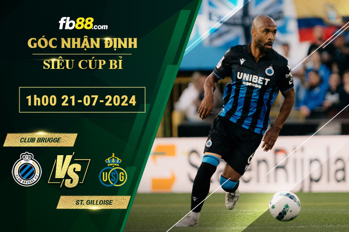 Fb88 soi kèo trận đấu Club Brugge vs St. Gilloise