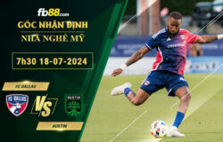 Fb88 soi kèo trận đấu FC Dallas vs Austin
