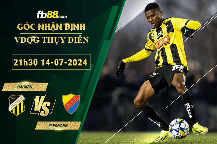Fb88 soi kèo trận đấu Hacken vs Elfsborg