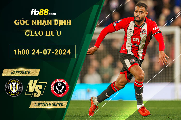 Fb88 soi kèo trận đấu Harrogate vs Sheffield United