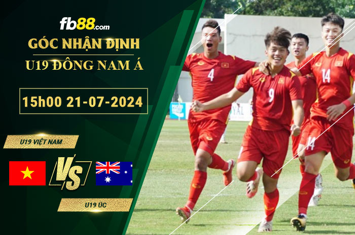 Fb88 soi kèo trận đấu U19 Việt Nam vs U19 Úc