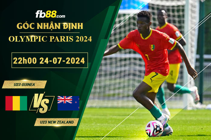 Fb88 soi kèo trận đấu U23 Guinea vs U23 New Zealand