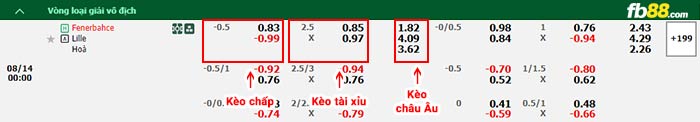 fb88-bảng kèo trận đấu Fenerbahce vs Lille