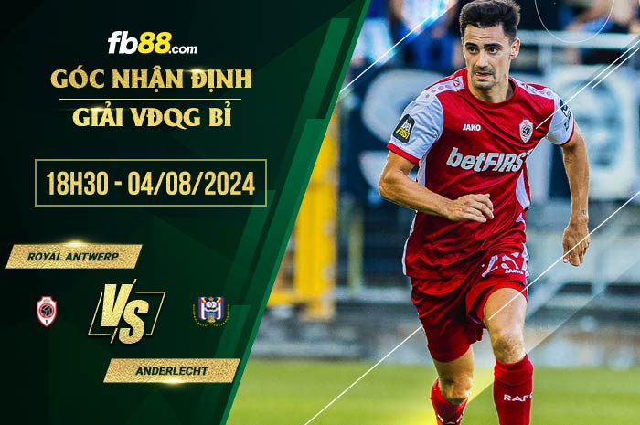 fb88-soi kèo Royal Antwerp vs Anderlecht