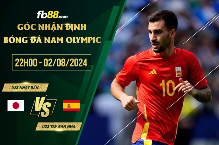 fb88-soi kèo U23 Nhật Bản vs U23 Tây Ban Nha