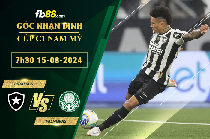 Fb88 soi kèo trận đấu Botafogo vs Palmeiras
