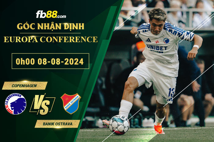 Fb88 soi kèo trận đấu Copenhagen vs Banik Ostrava