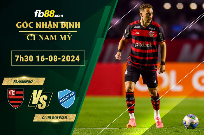 Fb88 bảng kèo trận đấu Flamengo vs Club Bolivar