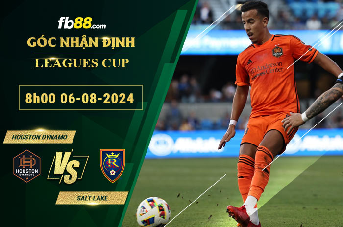 Fb88 soi kèo trận đấu Houston Dynamo vs Salt Lake