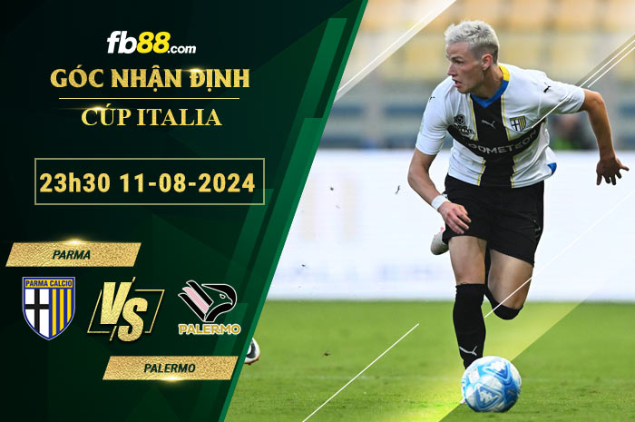 Fb88 soi kèo trận đấu Parma vs Palermo