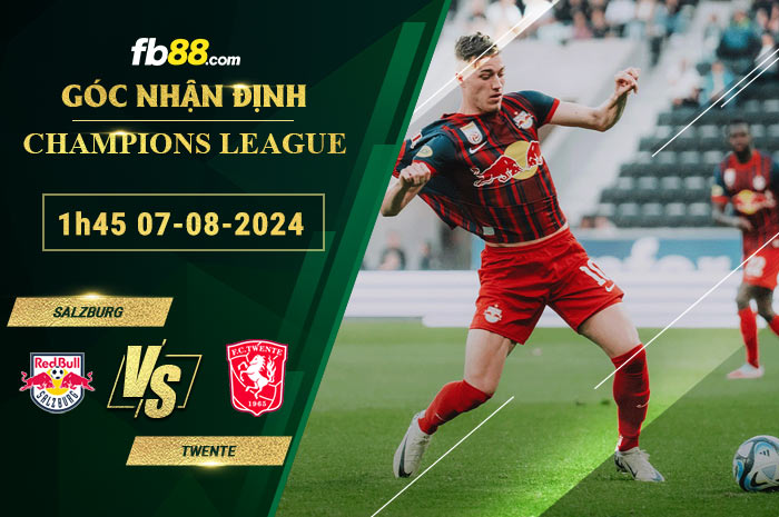 Fb88 soi kèo trận đấu Salzburg vs Twente