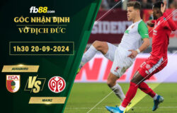 Fb88 soi kèo trận đấu Augsburg vs Mainz