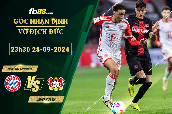 Fb88 soi kèo trận đấu Bayern Munich vs Leverkusen