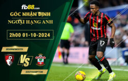 Fb88 soi kèo trận đấu Bournemouth vs Southampton