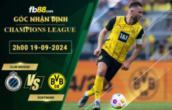 Fb88 soi kèo trận đấu Club Brugge vs Dortmund