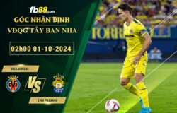 Fb88 soi kèo trận đấu Villarreal vs Las Palmas