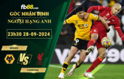 Fb88 soi kèo trận đấu Wolves vs Liverpool