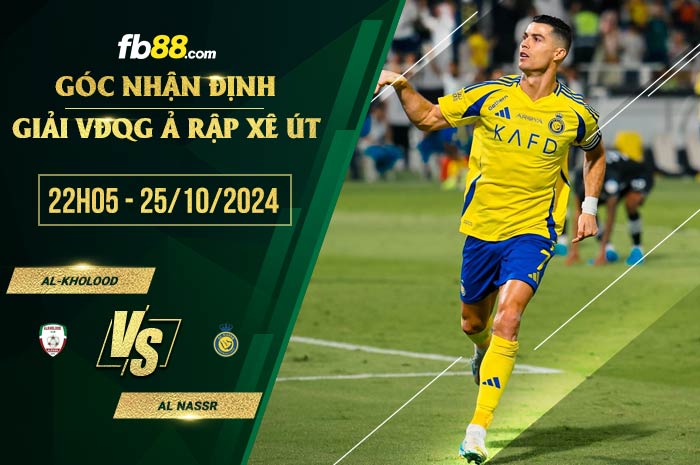 fb88-soi kèo Al-Kholood vs Al Nassr