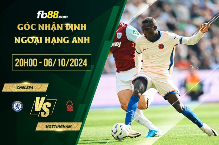 fb88-soi kèo Chelsea vs Nottingham