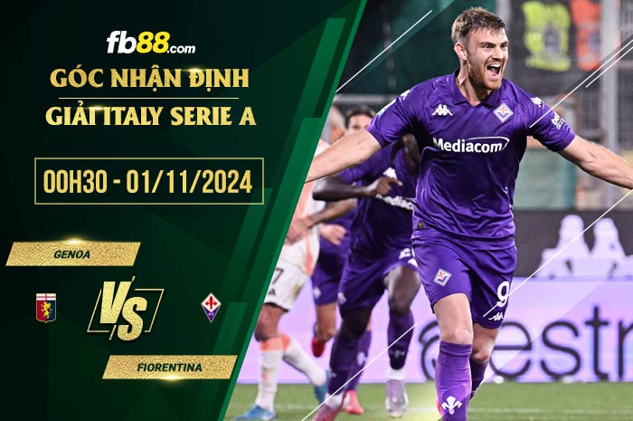 fb88-soi kèo Genoa vs  Fiorentina