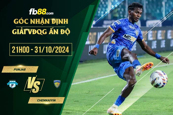 fb88-soi kèo Punjab vs Chennaiyin