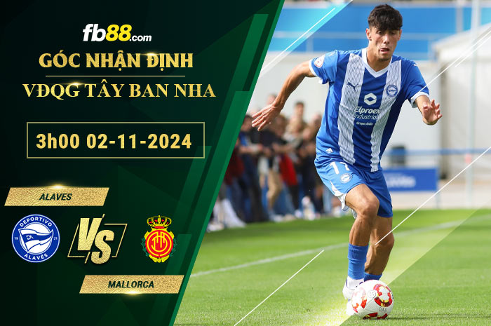 Fb88 soi kèo trận đấu Alaves vs Mallorca