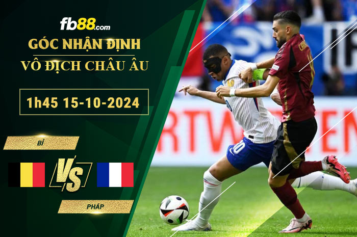 Fb88 soi kèo trận đấu Bỉ vs Pháp
