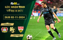 Fb88 soi kèo trận đấu Leverkusen vs Stuttgart