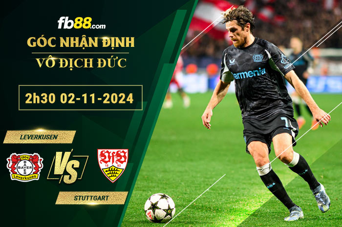 Fb88 soi kèo trận đấu Leverkusen vs Stuttgart