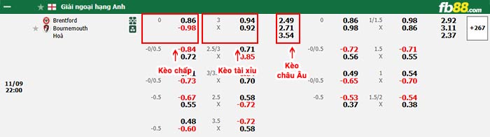 fb88-bảng kèo trận đấu Brentford vs Bournemouth