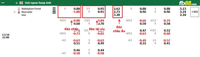 fb88-bảng kèo trận đấu Nottingham Forest vs Newcastle