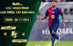 fb88-soi kèo Barcelona vs Las Palmas