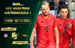 fb88-soi kèo Bayern Munich vs Union Berlin